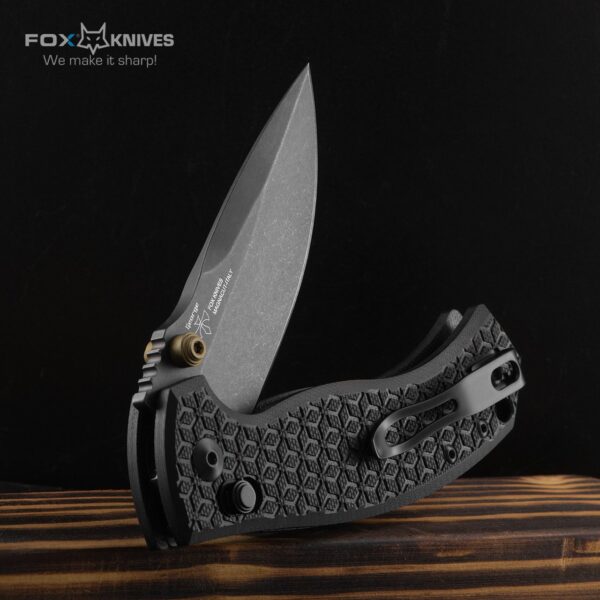 Coltello Fox Anzu chiudibile G10 nero FX-560 G10B - immagine 4