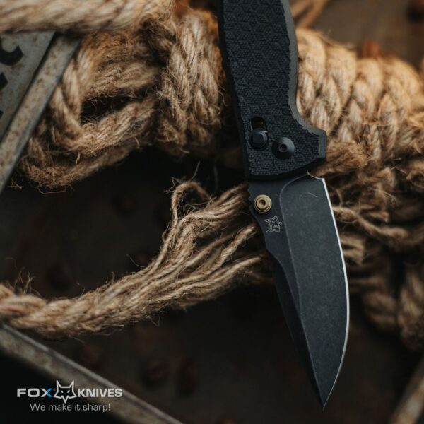 Coltello Fox Anzu chiudibile G10 nero FX-560 G10B - immagine 5