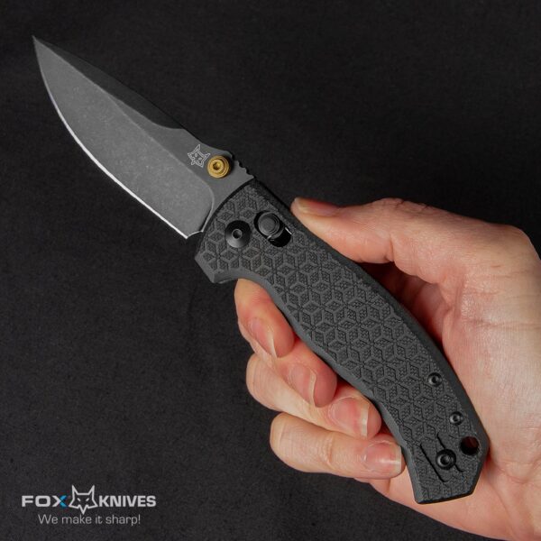 Coltello Fox Anzu chiudibile G10 nero FX-560 G10B - immagine 6