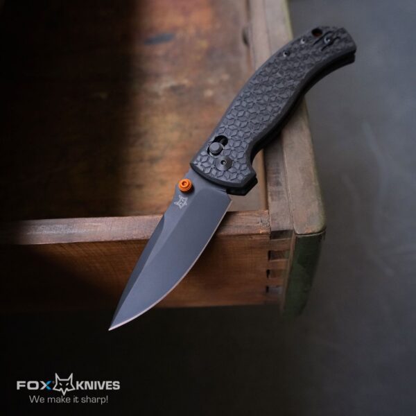 Coltello Fox Anzu chiudibile Carbon FX-560 CFOR - immagine 5