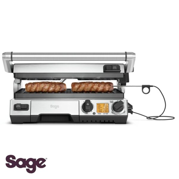 Piastra Sage The Smart Grill Pro SGR840BSS4EEU1 - immagine 4