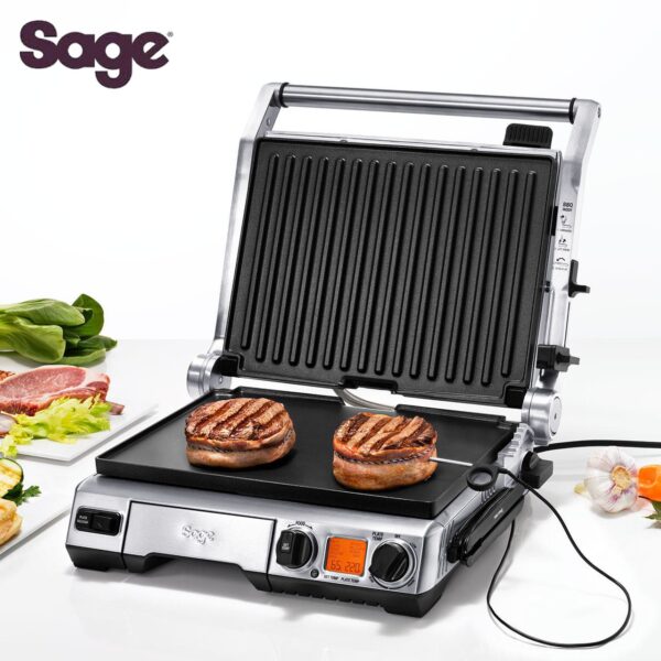 Piastra Sage The Smart Grill Pro SGR840BSS4EEU1 - immagine 5