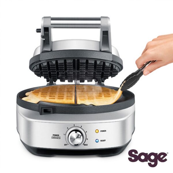 Piastra per waffle Sage The No-Mess Waffle SWM520BSS4EEU1 - immagine 3