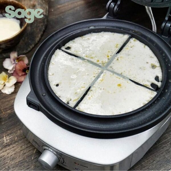 Piastra per waffle Sage The No-Mess Waffle SWM520BSS4EEU1 - immagine 8