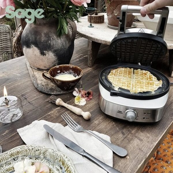 Piastra per waffle Sage The No-Mess Waffle SWM520BSS4EEU1 - immagine 9