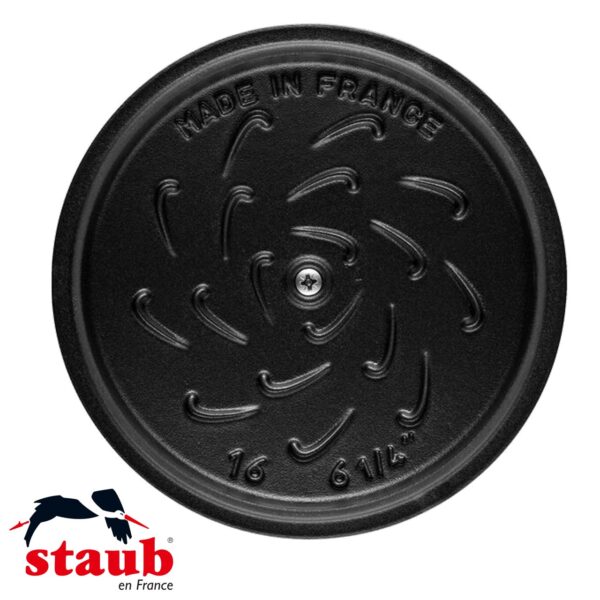 Cocotte per riso Staub rotonda in ghisa da 16 cm 40509-RISO - immagine 7