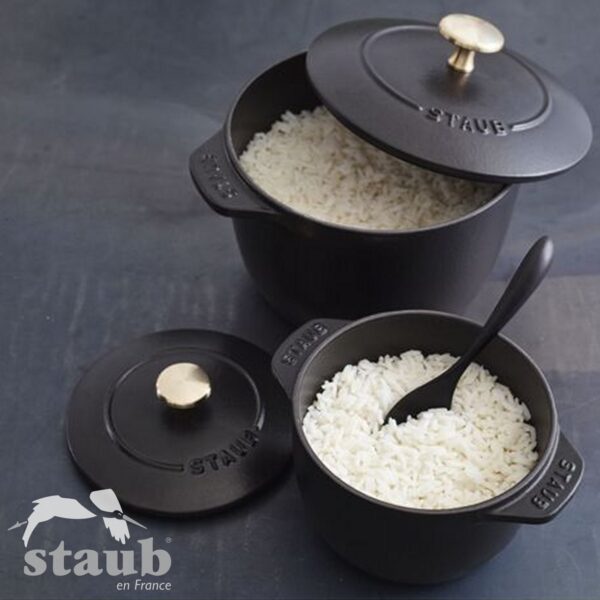 Cocotte per riso Staub rotonda in ghisa da 16 cm 40509-RISO - immagine 10
