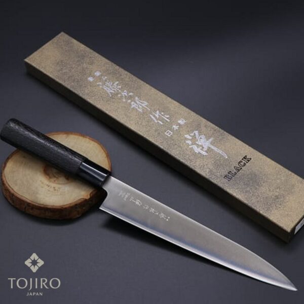Coltello Slicer Tojiro Serie Zen Black 21 cm FD-1569 - immagine 3