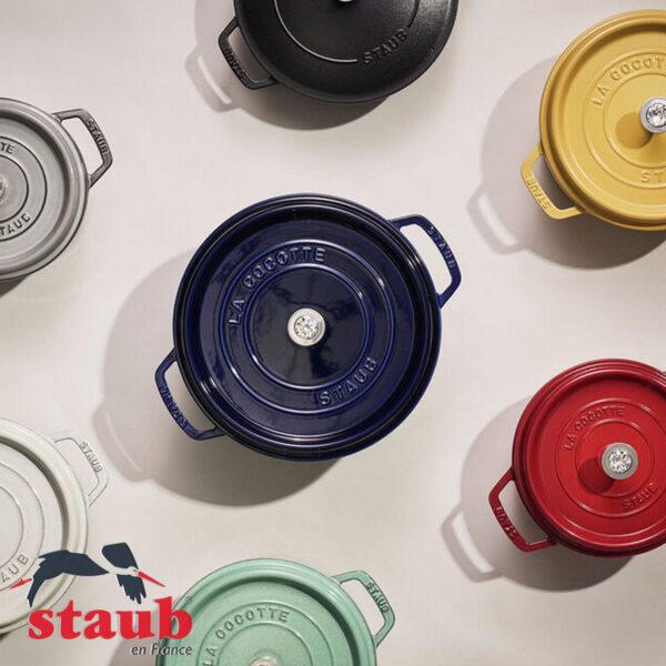 Pomello Staub Swarovski rotondo da 4 cm in acciaio inox 1031072 - immagine 3