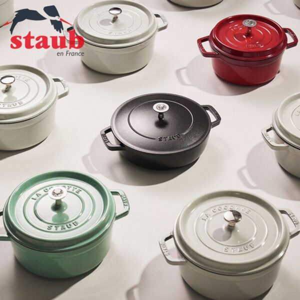Pomello Staub Swarovski rotondo da 4 cm in acciaio inox 1031072 - immagine 4