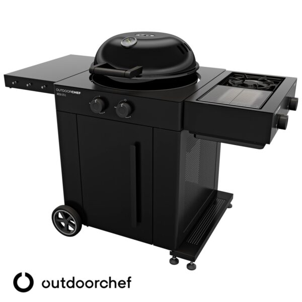 Barbecue sferico Outdoorchef Arosa 570 G Evo Plus Black a gas ODC 18.128.80 - immagine 4