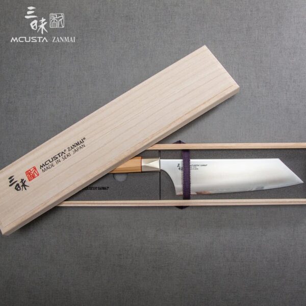 Coltello Bunka 18 cm Mcusta Zanmai Beyond Aogami Super ZBX-5016B - immagine 6