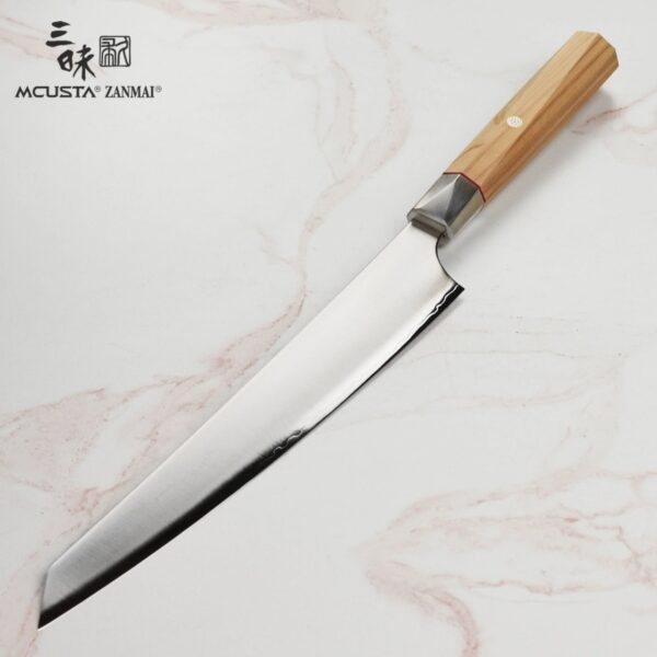 Coltello Sujihiki 24 cm Mcusta Zanmai Beyond Aogami Super ZBX-5010B - immagine 3