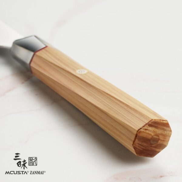 Coltello Santoku 18 cm Mcusta Zanmai Beyond Aogami Super ZBX-5003B - immagine 4