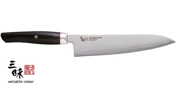 Coltello Gyuto 21 cm Mcusta Zanmai Revolution Black ZRB-1205G - immagine 2