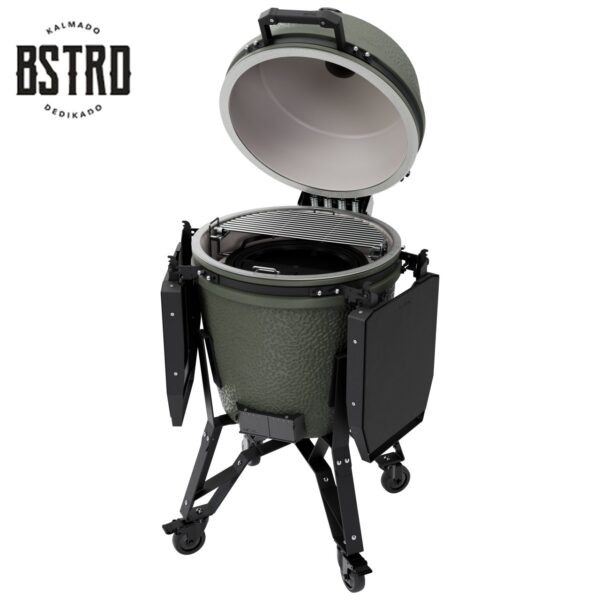 Barbecue a carbone BSTRD Kamado Pro Large Alpine Green BST BP301A - immagine 6