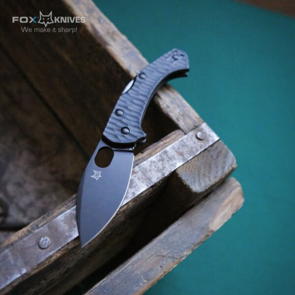 Coltello Fox Zero 2.0 Desert Warrior total black FX-311 B - immagine 4