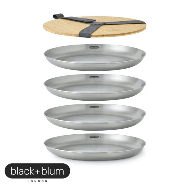 Set stainless steel plate Black+Blum OLPLATE001 - immagine 2
