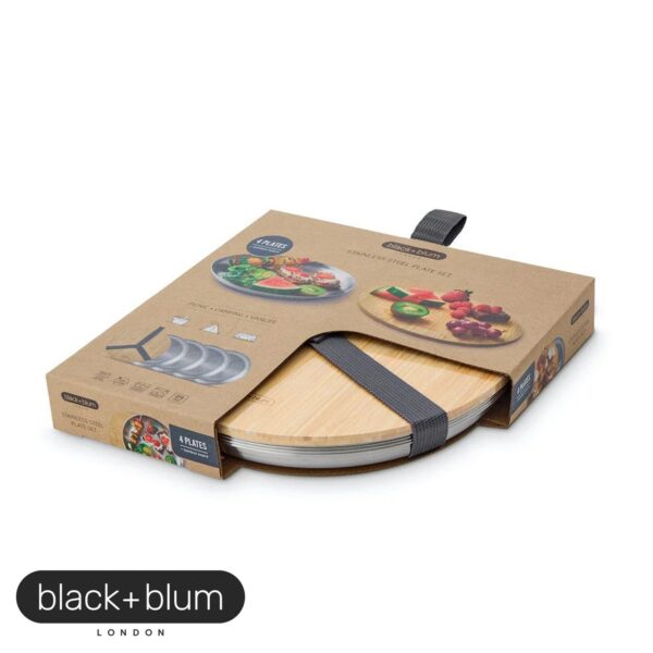 Set stainless steel plate Black+Blum OLPLATE001 - immagine 3