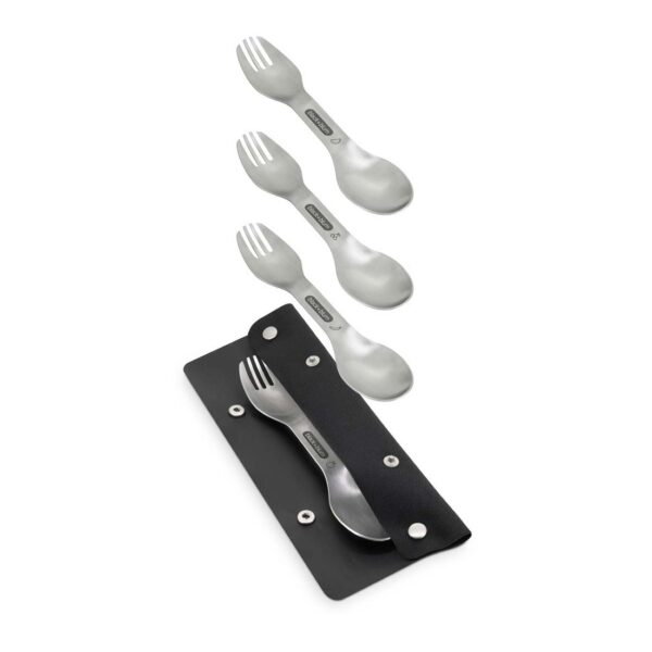 Set stainelss steel Spork Black+Blum OLSP001