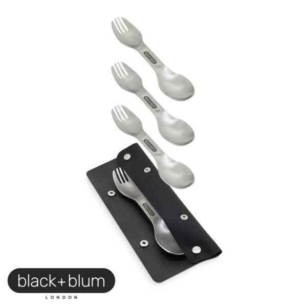 Set stainelss steel Spork Black+Blum OLSP001 - immagine 2