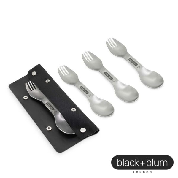 Set stainelss steel Spork Black+Blum OLSP001 - immagine 3