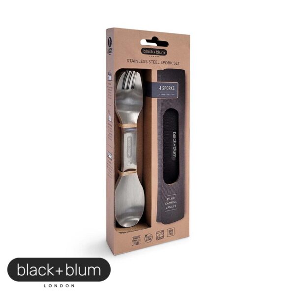 Set stainelss steel Spork Black+Blum OLSP001 - immagine 5