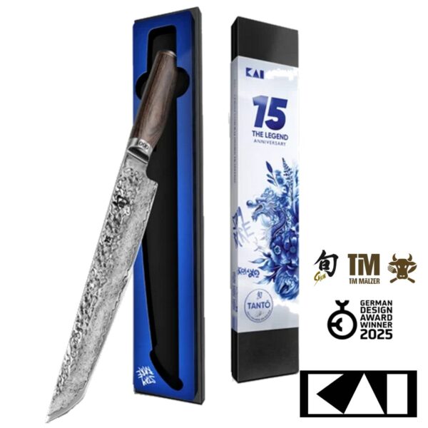 Coltello Kai Shun Premier Tim Mälzer Tantō Limited Edition TDM-1785 - immagine 3