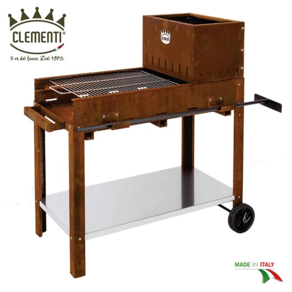 Barbecue a legna Flipper Clementi 45x50 cm FLIPPER50 - immagine 2