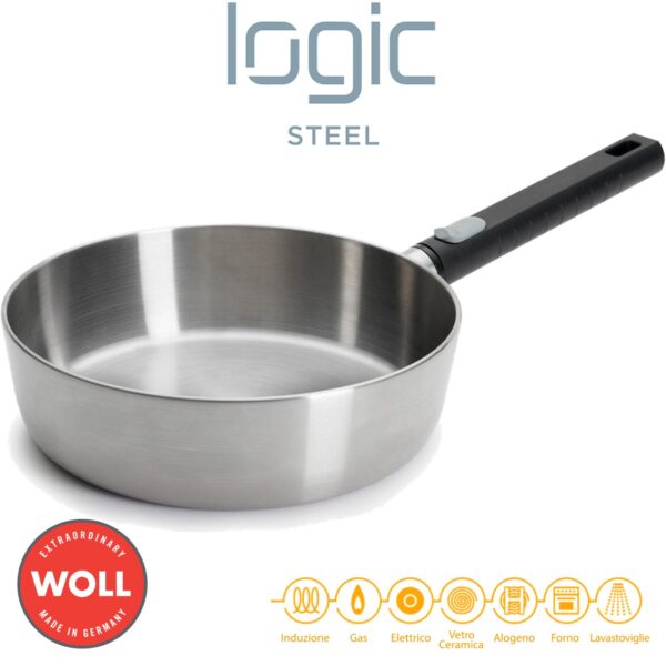 Padella Alta Woll Logic Steel WLL 172LCS - immagine 2