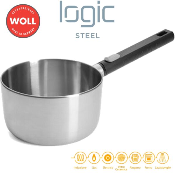 Casseruola Woll Logic Steel 18 cm WLL 1118LCS - immagine 2