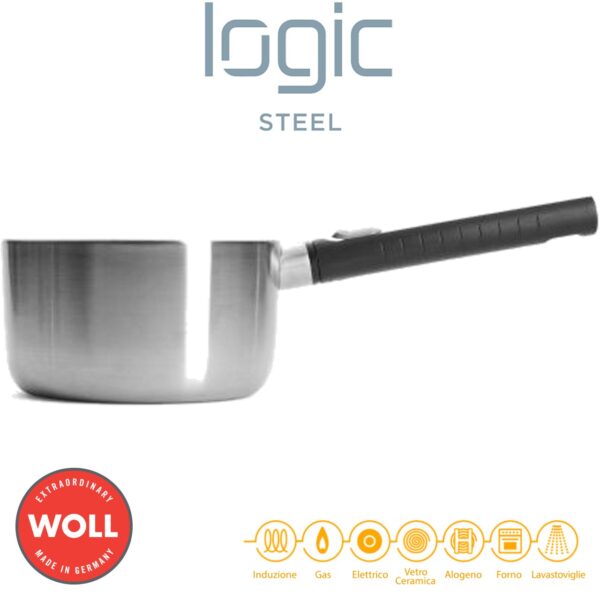 Casseruola Woll Logic Steel 18 cm WLL 1118LCS - immagine 3