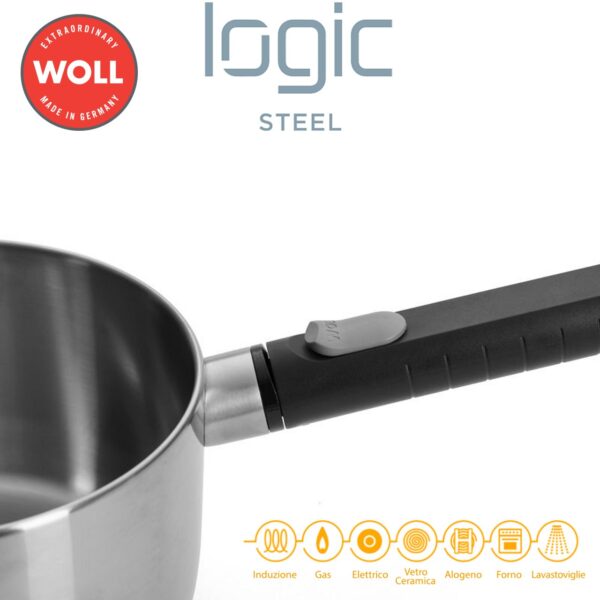 Casseruola Woll Logic Steel 18 cm WLL 1118LCS - immagine 5