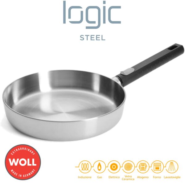 Padella Bassa Woll Logic Steel WLL 152LCS - immagine 2