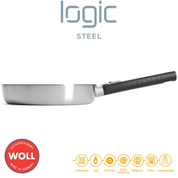 Padella Bassa Woll Logic Steel WLL 152LCS - immagine 3