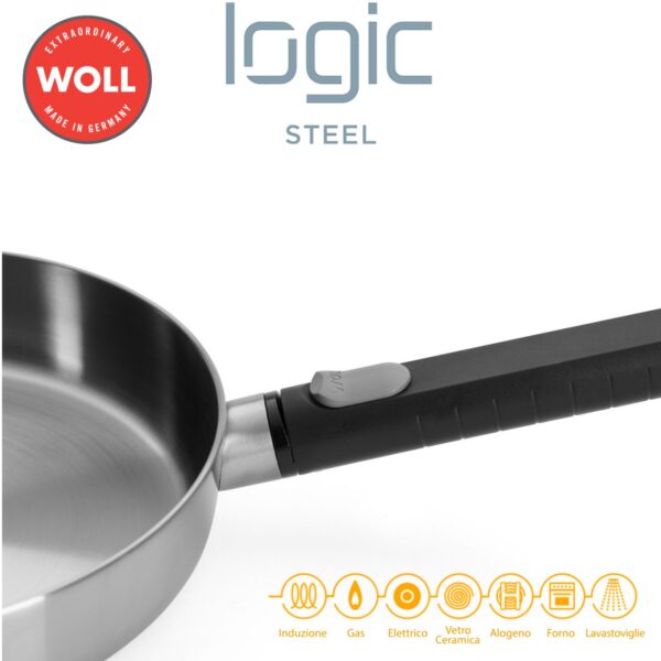 Padella Bassa Woll Logic Steel WLL 152LCS - immagine 5
