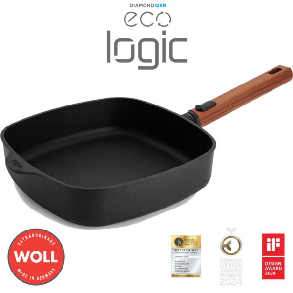 Padella quadrata Alta Woll Eco Logic QXR WLL 162WLCI-Q - immagine 2