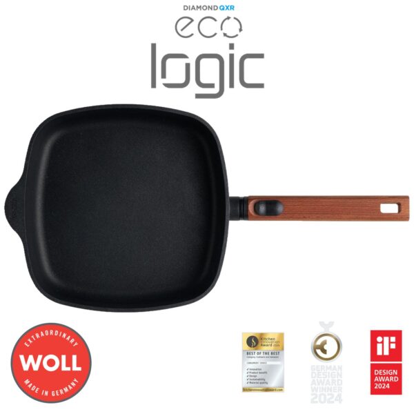 Padella quadrata Alta Woll Eco Logic QXR WLL 162WLCI-Q - immagine 4