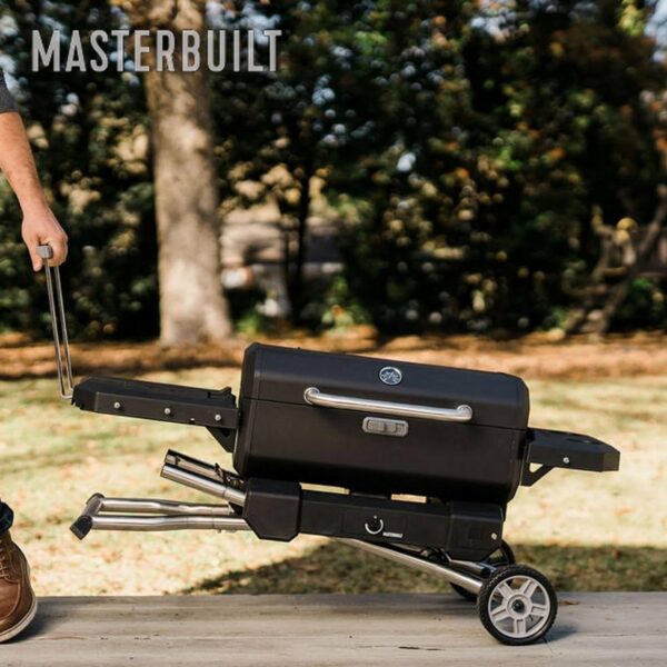 Griglia portatile a carbone Masterbuilt con carrello MB20040822 - immagine 3