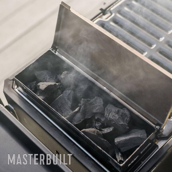 Griglia portatile a carbone Masterbuilt con carrello MB20040822 - immagine 5