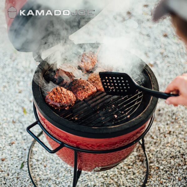 Barbecue a carbone Kamado Joe - Joe JR con supporto KJ13RH - immagine 7