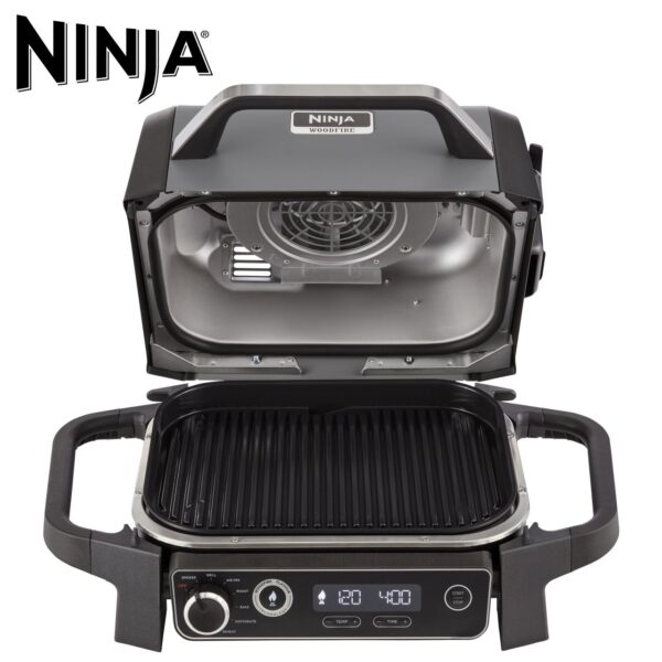 Barbecue elettrico Ninja Woodfire con affumicatore OG701EU - immagine 4