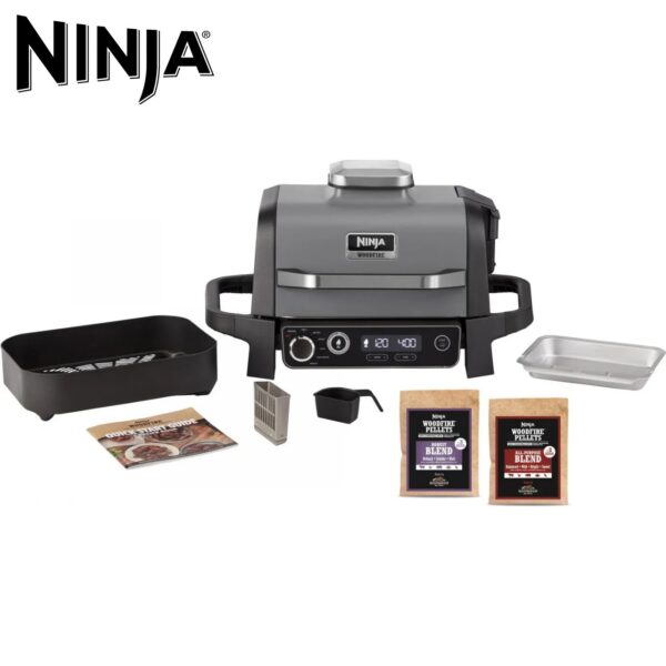 Barbecue elettrico Ninja Woodfire con affumicatore OG701EU - immagine 6