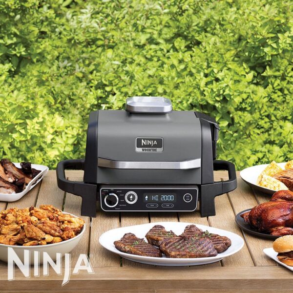 Barbecue elettrico Ninja Woodfire con affumicatore OG701EU - immagine 9
