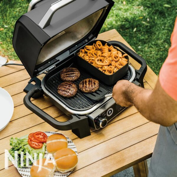 Barbecue elettrico Ninja Woodfire con affumicatore OG701EU - immagine 10