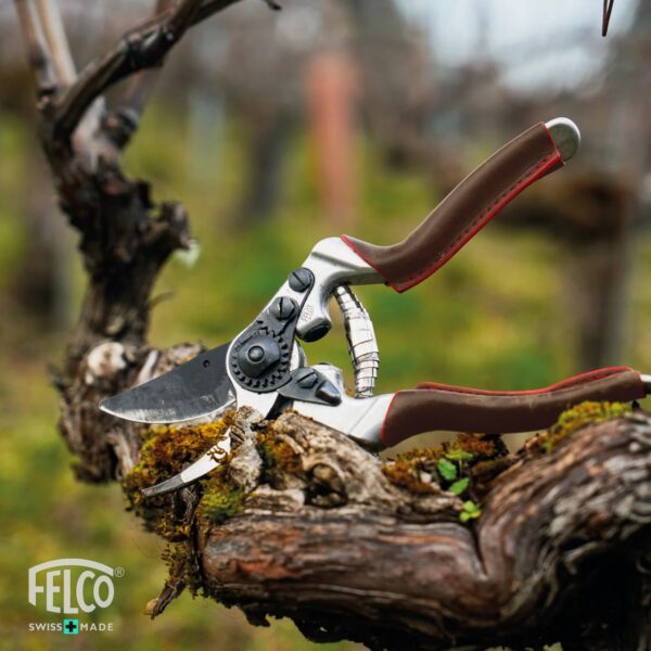 Cesoie Felco 8 Elite con manico in pelle + lama ricambio F08EL - immagine 7