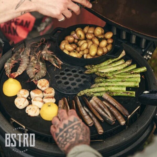 Piastra BSTRD liscia Phantom per Kamado BST BB65 - immagine 3