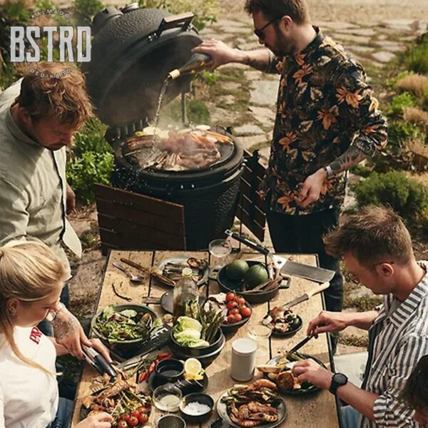 Piastra BSTRD liscia Phantom per Kamado BST BB65 - immagine 4