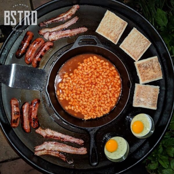 Piastra BSTRD liscia Phantom per Kamado BST BB65 - immagine 5