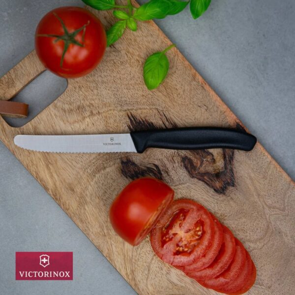 Set coltelli da tavola Victorinox Neri Swiss Classic V-6.7833.6 - immagine 4
